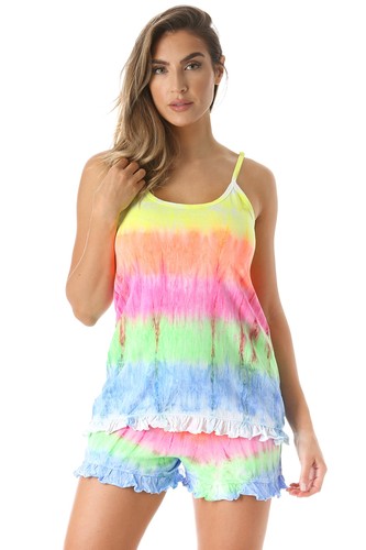 6337-10106-3X Women Sleepwear Short Sets Woman Pajamas