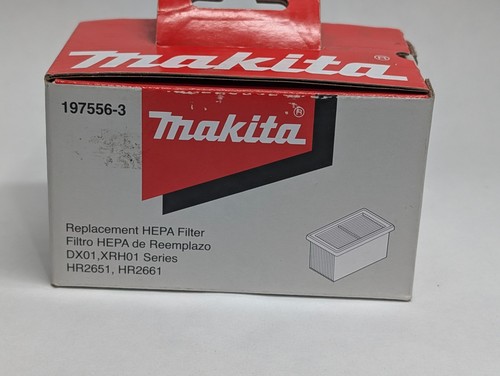 OEM Makita # 197556-3 HEPA-Ersatzfilter DX01 XRH01 Serie HR2651 HR2661 - Bild 2 von 11