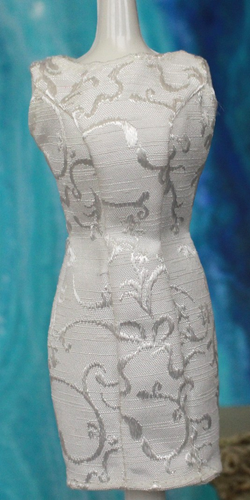 Nicolle Miller Barbie Outfit Sheath Dress Coat +Xtras Jewelry fits Silkstone FR - Picture 3 of 20