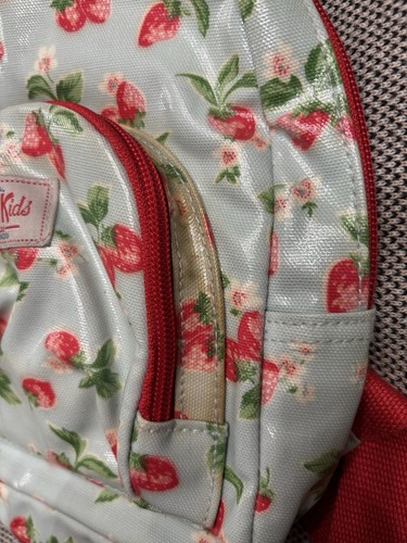 Original Cath Kidston London Strawberry Floral Kinder Mini Rucksack Backpack *LESEN - Bild 9 von 13