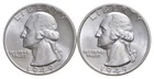 Choice Unc 1949 P+D Washington Quarter Gem BU Collection Lot Set *0061
