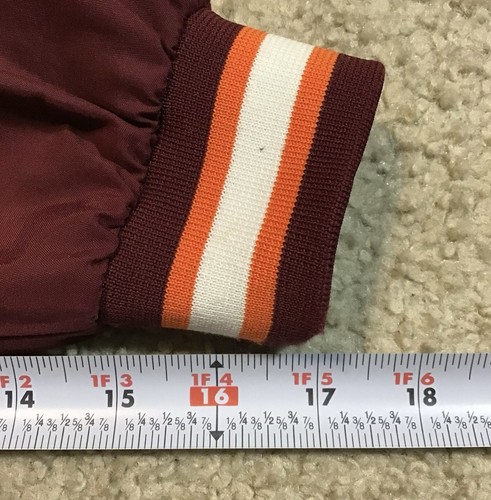 Virginia Tech Windbreaker Pullover bestickte Jacke Kinder Medium (10-12) - Bild 10 von 23