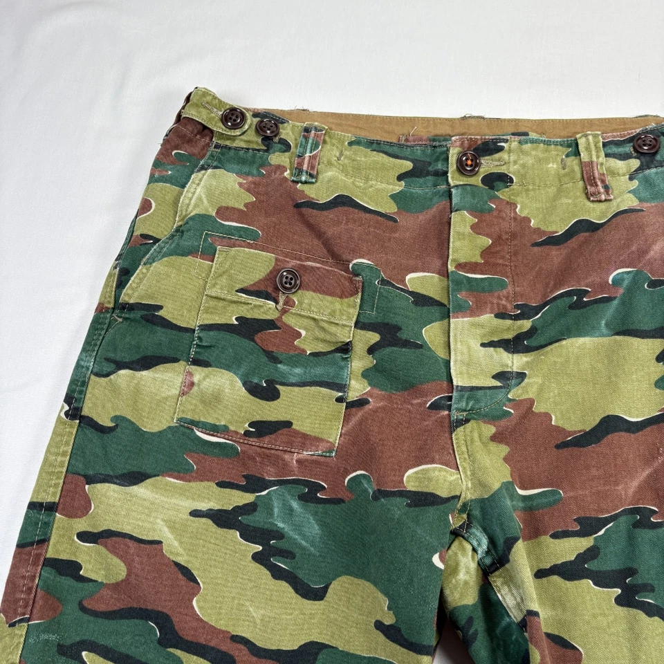 Pantalones Cortos De Colección Polo Ralph Lauren Carga Para Hombres 34 Verde Camuflaje Combate Excedente Utilidad Foto 3 de 4