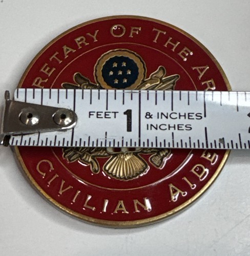 Challenge Coin Secretary Of The Army Civilian Aide / New York South / Pentagon - Picture 3 of 3