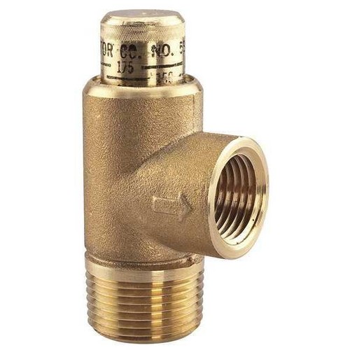 Válvula de alivio ajustable Watts 3/4 Lf 530-C Std, 3/4 X 1/2 pulgadas