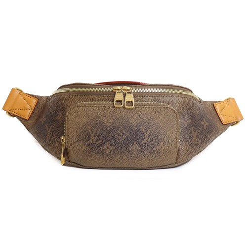 LOUIS VUITTON Rush Bum Bag Belt Bag Monogram Dust Canvas Leather, Brown M11539 - Picture 2 of 12