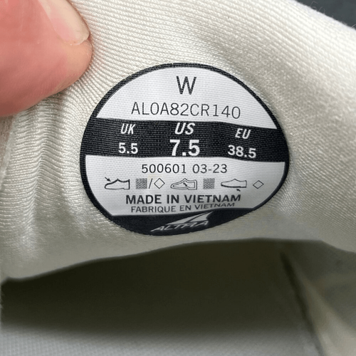 Altra VIA Olympus Road Running Shoes Women's 7.5 Cream Athletic Training Sneaker - Picture 13 of 13