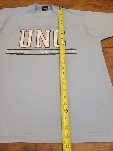 T-shirt vintage punto singolo UNC Tar Heels taglia XL USA 90s Screen Stars - Foto 7 di 8