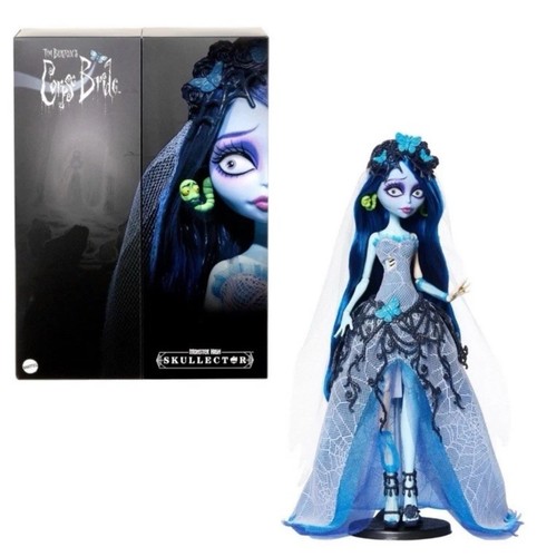 Monster High Tim Burton's Corpse Bride Emily Skullector Doll New Presale
