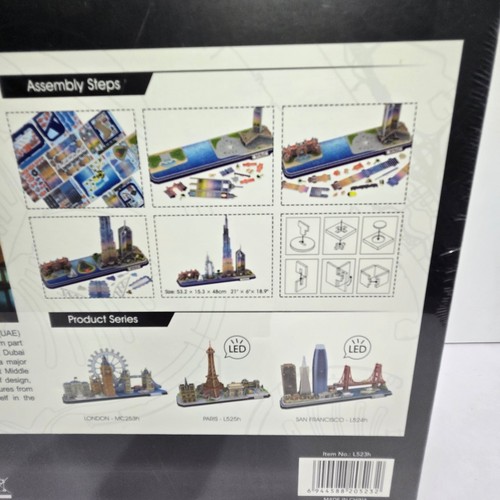 CubicFun 3D Puzzle Buruj Al Arab 3D Model building + LED Dubai Architecture - Picture 5 of 8