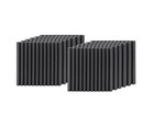 Monoprice Studio Wedges Acoustic Foam Panels (12-pack) 1in x 12in x 12in