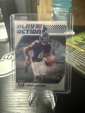 2024 Panini Donruss Optic - Play Action Lamar Jackson #19
