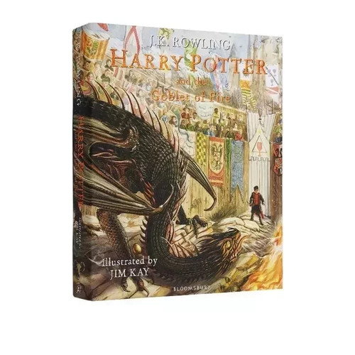 Harry Potter Illustrated Editions 1-5 Books Collection Set By Rowling 2022 - DHL - Picture 4 of 13