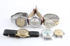 Mens Assorted Vintage Mechanical Watches Emes Pointer Date SPARES/REPAIRS x 6