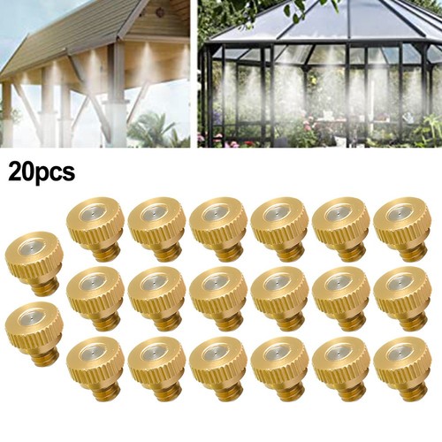 Mist Effectively with These 20Pcs Brass Garden Irrigation Nozzles Today - Picture 3 of 12