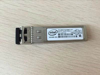Intel FTLX8571D3BCV-IT E10GSFPSR E65689-001 Ethernet SFP SR for X520-DA2/SR2