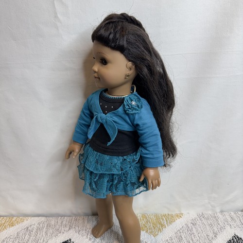American Girl Josefina Montoya Puppe 2008 nicht mehr produziert mit Outfit - mittlere Haut, 18 - Bild 5 von 7
