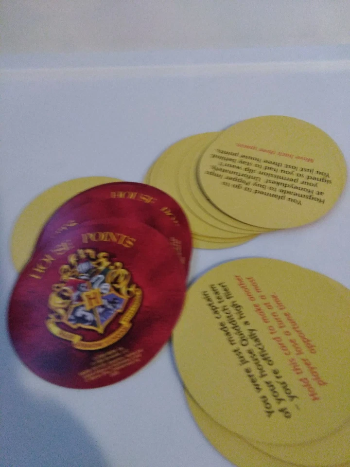 Harry Potter Scene It? 1st Ed 2005 Trivia Game Card House Points - Image 4 of 4