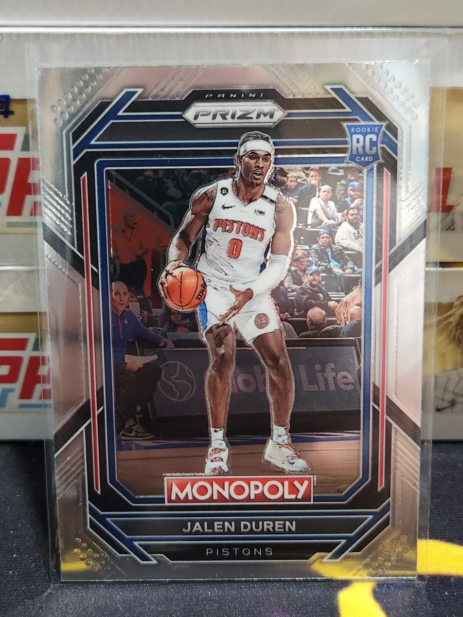 2022-23 Panini Prizm Monopoly Jalen Duren Rookie #27 Limited Edition Pistons RC