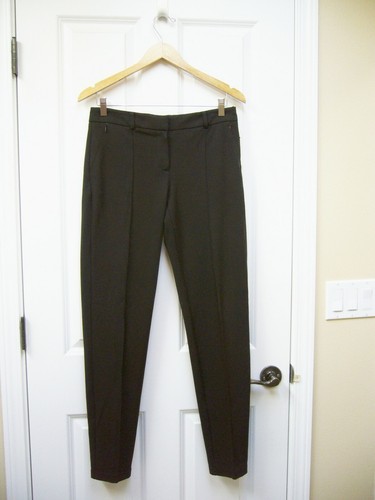 New W by Worth Womens Pants Skinny Dark Brown  Sz 4  NWT - Picture 1 of 5