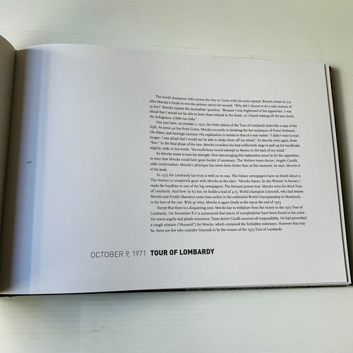 MERCKX 525 by F. Backelandt & R. Reuman 2012 Hardcover Eddy Merckx Cycling - Picture 11 of 16