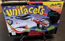 Uniracers Super Nintendo Snes Complete with Course Map, Excellent Condition!