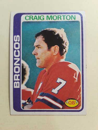 Craig Morton Vintage Football Card Lot (4 ct)  NY Giants/Denver Broncos 1976-80 - Picture 3 of 6