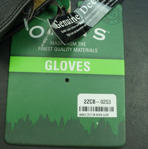 Lote de guantes de trabajo de algodón encerado ORVIS marrones-SF 288 - Imagen 3 de 3