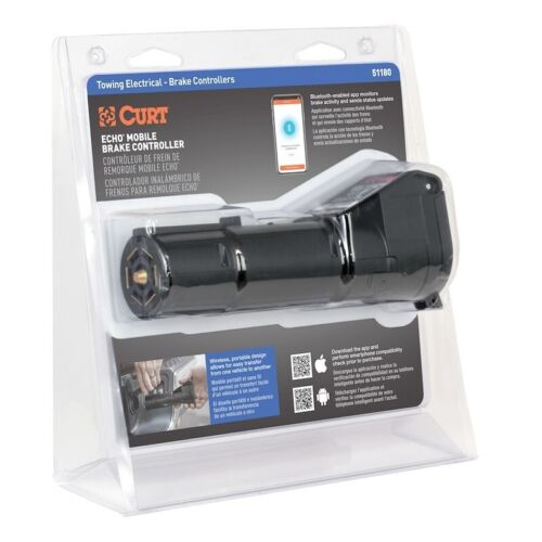 CURT 51180 Echo Mobile Trailer Brake Controller w/Bluetooth (1225.3551) (R)