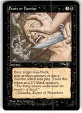 Feast or Famine (Knife) - Alliances - Magic the Gathering MTG  LP