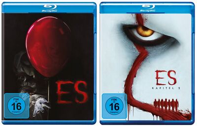 Stephen Kings Es - 2017 + Es - Kapitel 2 # BLU-RAY-SET-NEU