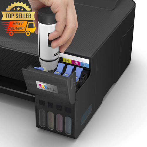 Epson EcoTank ET-1810 Wireless Inkjet Printer C11CJ71501 Single Function Black - Picture 3 of 12