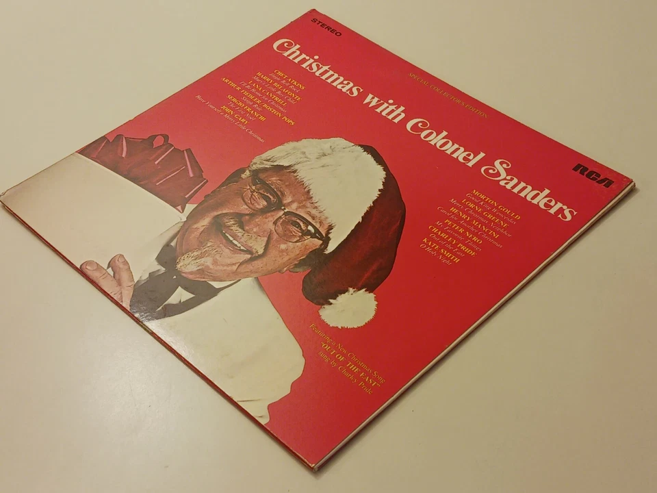 CHRISTMAS with COLONEL SANDERS Compilation Vinyl Record LP 1969 RCA Vintage - Image 2 of 4