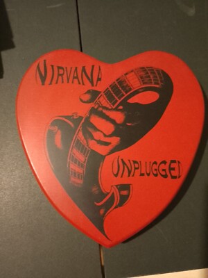 Nirvana Heart Shaped Box Unplugged CD In Holzbox