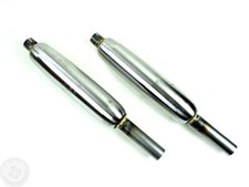 71-2654 High Level Silencers - BSA A65 Firebird Scrambler 1971 UK MADE