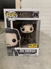 BRAND NEW Funko Pop! Game of Thrones Jon Snow #26 Hot Topic (EXCLUSIVE)