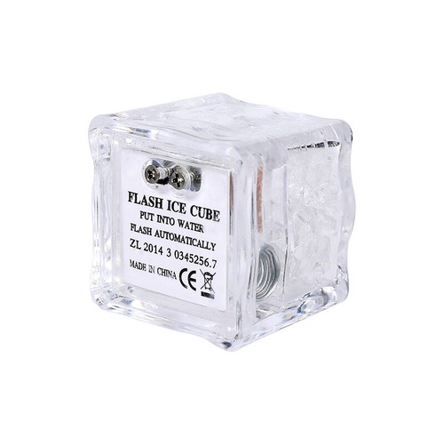 12x Waterproof Light Up Led Ice Cubes for Party Drinks Glowing Flashing Ice Cube - Picture 8 of 13