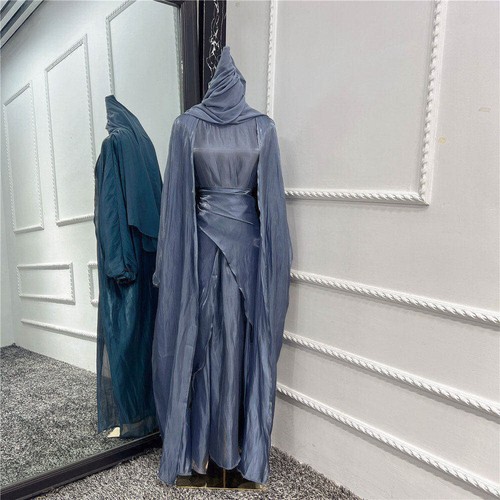 Muslim Women Cardiagn Maxi Dress Dubai Islamic Abaya Robe Kaftan Dress Party - Bild 146 von 213