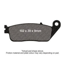 EBC Double H Sintered Street Brake Pad - FA226HH