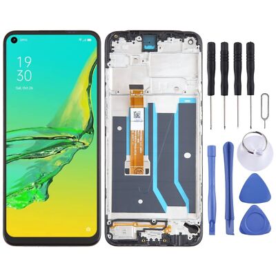 Für Oppo A11s LCD Display Touchscreen Digitizer Vollbaugruppe Ersatz Rahmen
