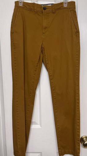 Pantalón Chino Amazon Essentials Para Hombre Calce Ajustado Informal Elastizado Nuez moscada Talla 29x30
