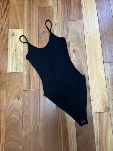 New Lot Of 2 Forever 21 Ribbed Bodysuits Black And Orange S. - Picture 3 of 7