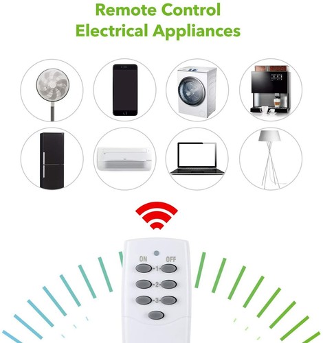 BN-LINK Mini Wireless Remote Control Outlet Switch Power Plug - Picture 12 of 23