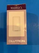 New-Lutron Maestro Motion Sensor W/ Switch MS-OPS2-WH Occupancy Vacancy Sensor