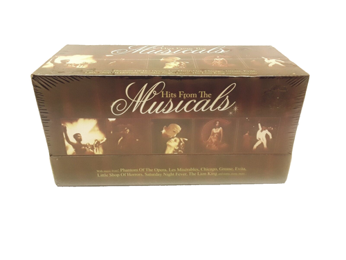 Hits From The Musicals Box Set 20 CDs Original Box Grease Chicago Lion King. New - Picture 1 of 6