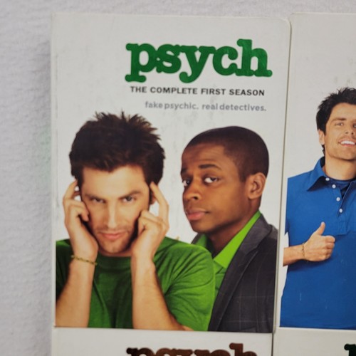 Psych - Season 1 To 6 (DVD Universal) Comedy Box Set Lot - Foto 2 di 13