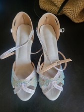Dance Shoes Size 9 US 3 In. Heal Brand New