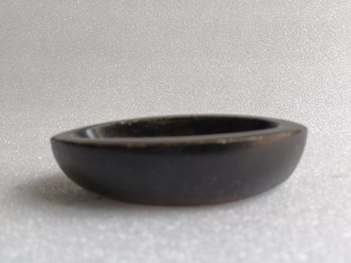 Old Vintage Rare Handmade Black Stone Small Mortar & Pestle For Spice Kharal - Picture 19 of 22