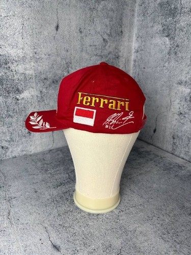 Ferrari Dekra Herren Einheitsgröße rot Polyester bestickt Baseball Outdoor Kappe Mütze - Bild 6 von 7