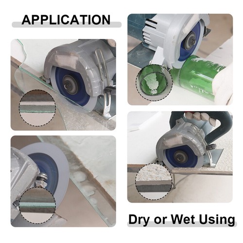 Diamond Cutting Grinding Disc Wheel 3-5" Glass Saw Blade Ceramic Angle Grinder - Picture 7 of 16